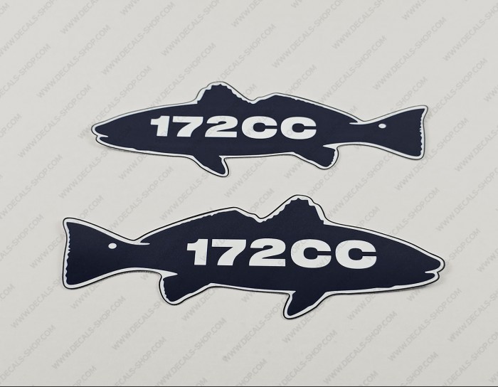 Sea Fox 172CC Boat Logo Decal Set of 2 x 7.5" Sea Fox 172CC Boat Logo Decal Set of 2 x 7.5"